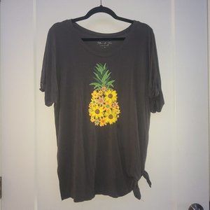 MIC & JAX One–Shoulder T–Shirt